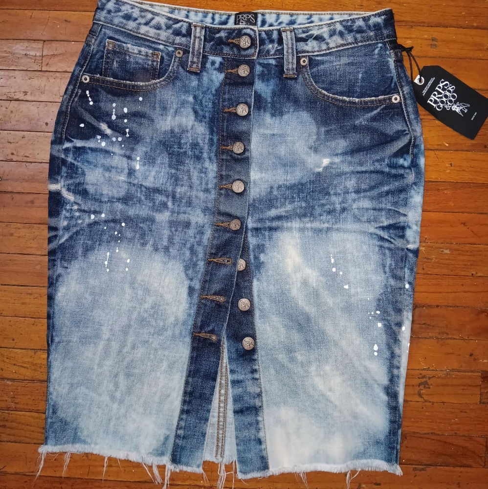 Prps denim skirt Sample